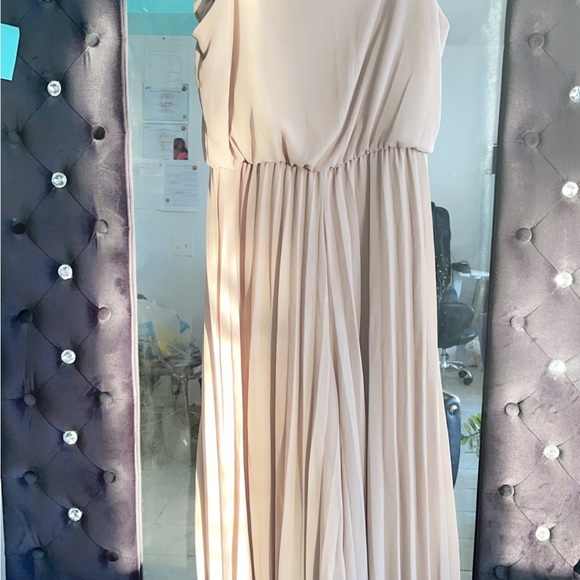 Vivayou long Tan romper, with spaghetti straps - Picture 11 of 12